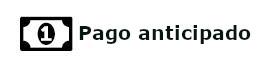 Pago anticipado Pago anticipado